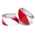 PVC Lane Marking Tape 38mm x 33m – Solvent Adhesive – Red/White Hazard