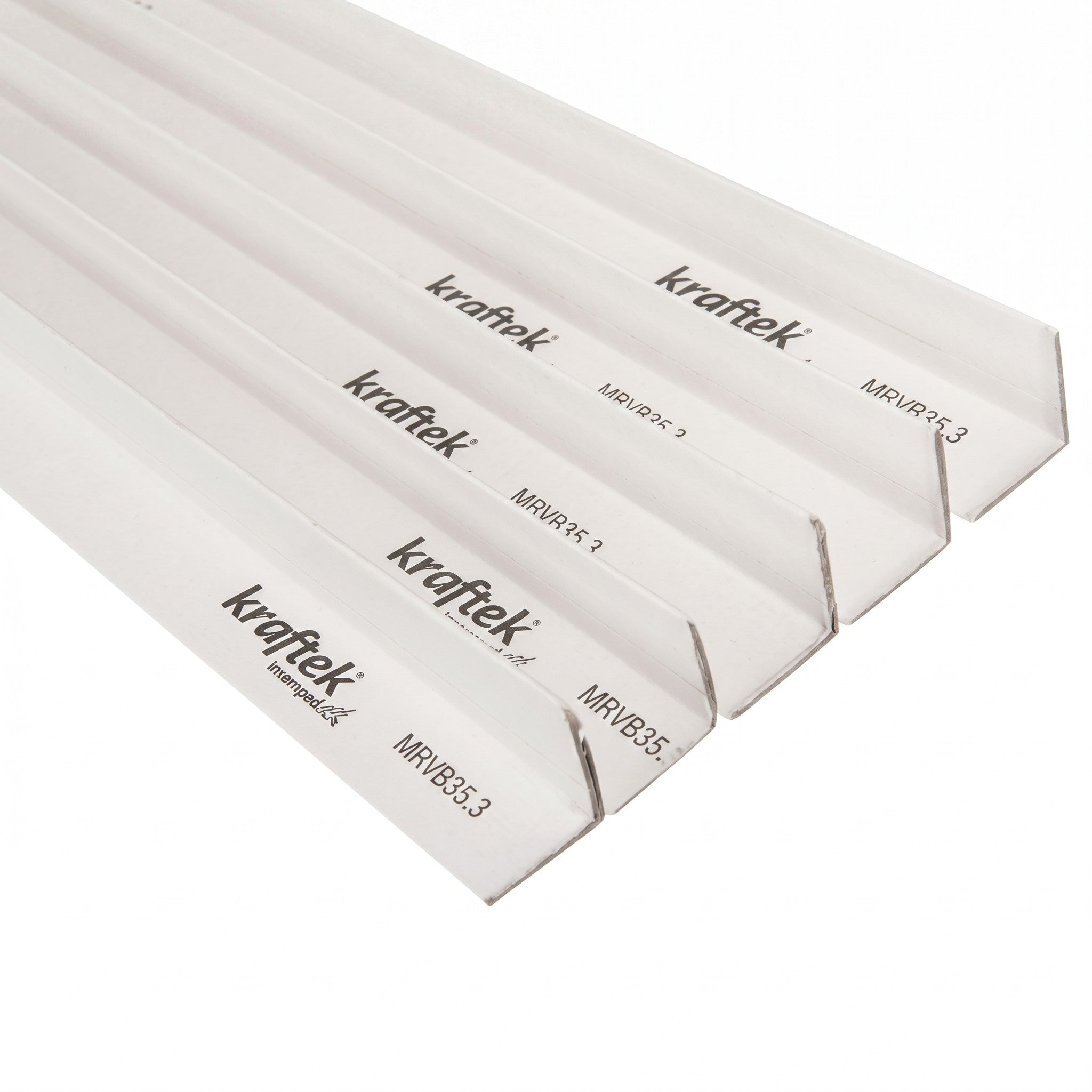 Moisture Resistant Edge Board Cardboard 35mm Flange Width 3mm Thickness 100mm Length White 500 per P