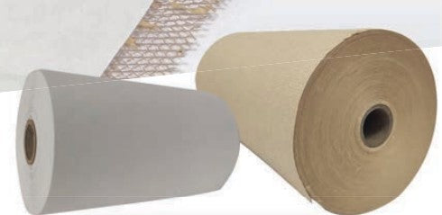 White Kraft X-Wrap Paper for X-Wrap System 80gsm 380mm Width 250mtr Barrel Length
