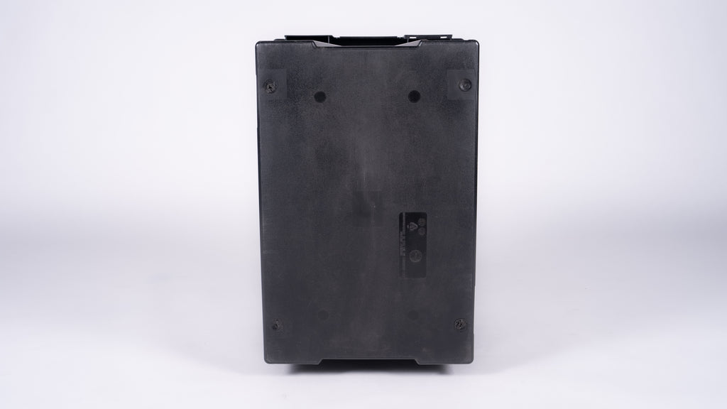 Extra Heavy duty black Tote with black lid 600 x 400 x 310mm