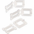 Polycarbonate Heavy Duty Plastic Buckle 12mm Width For Plastic Strapping 1000 Per Box White in Colou