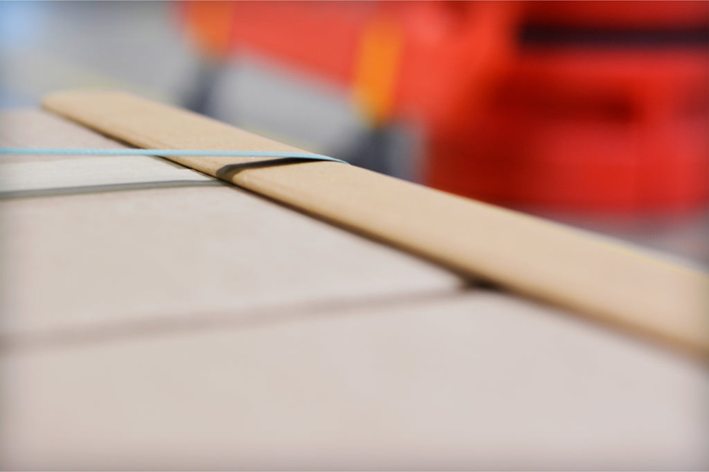 Edge Board Cardboard 80mm Flange Width 6mm Thickness 1000mm Length Kraft 40 per Pack