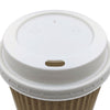 White lids Coffee cup lids 12 oz