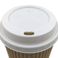 White lids Coffee cup lids 8 oz